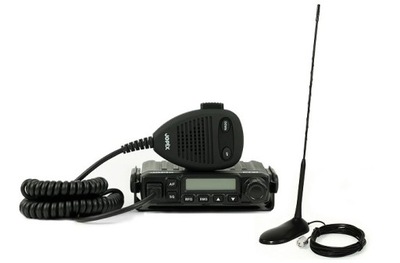 MINI ZESTAW CB RADIO PT31 + krótka antena 45cm MAG