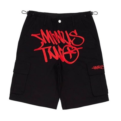 Y2k Cargo Shorts Men Minus Two Shorts Y2k Hip Hop