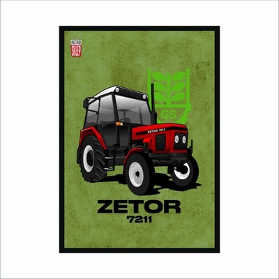 OBRAZ NA СТЕНКИ ZETOR 7211 GS фото