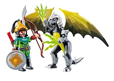 Playmobil Dragons Burzowy Smok z wojownikiem 5465