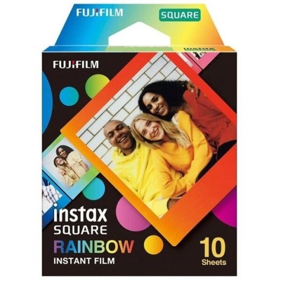 Fujifilm Instax Square 1x 10 zdjęć, tęczowy