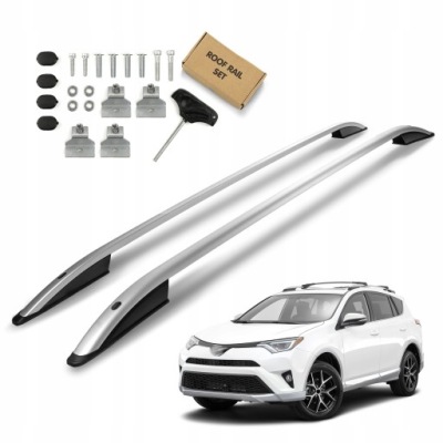 Рейлинги кровельные багажник do toyota rav4 iv xa40 2013-2018 фото №1