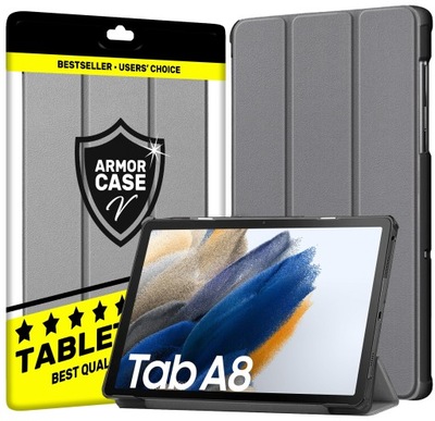 ETUI DO SAMSUNG GALAXY TAB A8 10.5'' SM-X205 X200 SZARY