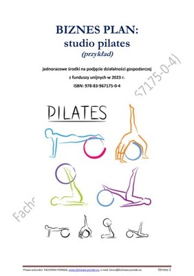 BIZNESPLAN studio pilates (przykład 2023)