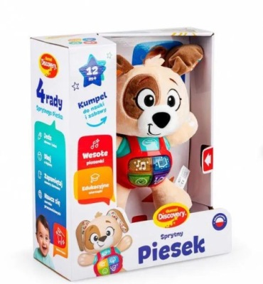 Interaktywny sprytny piesek