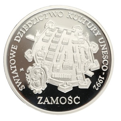 300.000 zł - UNESCO - Zamość - 1993 r