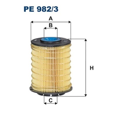 FILTRO COMBUSTIBLES FILTRON PE 982/3  