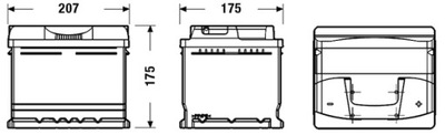 CENTRA CB442 АККУМУЛЯТОР