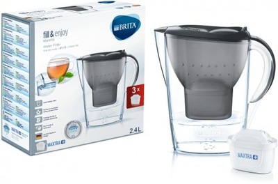 DZBANEK BRITA MARELLA 2,4 L + 3 SZT BRITA MAXTRA