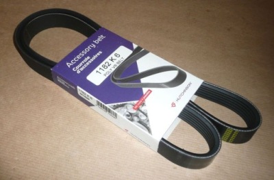 Ремінь шпонка. 6pk1182 2.0,2.2hdi hut 1182k6 фото №1