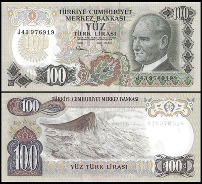 Turcja 100 Lirasi 1983 P-189c UNC