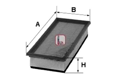Sofima фильтр воздуха alfa romeo 147 gt 1.6-2.0 фото №1