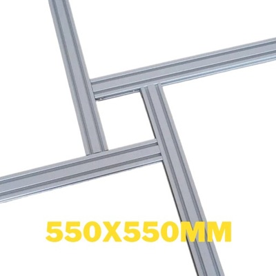 Uniwersalny regulowany szablon do frezowania 550x550mm