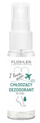 Floslek I LOVE MINI Chladivý dezodorant na nohy cestovná verzia 30 ml