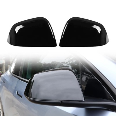 FUTHOPE CAR ABS PASTE SIDE DOOR MIRROR COVER FOR TESLA МОДЕЛЬ 3 МОДЕЛЬ~50397