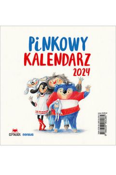 Pinkowy kalendarz 2024