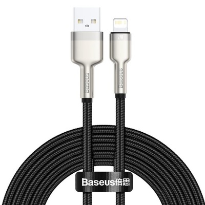 BASEUS MOCNY KABEL PRZEWÓD USB DO LIGHTNING SZYBKIE ŁADOWANIE PD 2.4A 2M