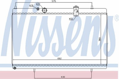 AUŠINTUVAS VANDENS NISSENS 61271 