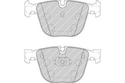 Ferodo тормозные колодки тормозные bentley arnage azure conti фото №1