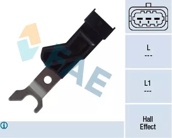 JUTIKLIS PADĖTIES VELENO SKIRSTYMO SISTEMOS CHEVROLET ZAFIRA OPEL ASTRA G, ASTRA H, 