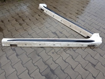 Kia rio v gt молдинг поріг права 2017- фото №1