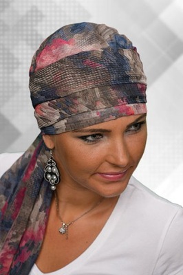 CHUSTA BASIA SZYFON Turbany LIDIA 1/51