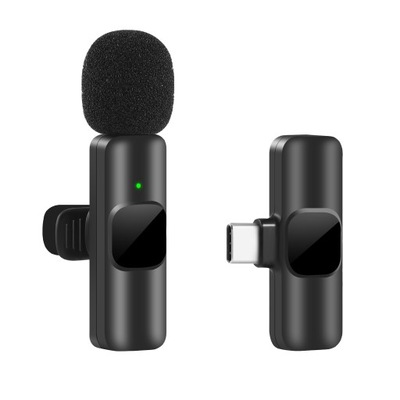Bezprzewodowy mikrofon Lavalier USB-C, Android