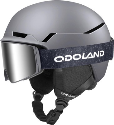 Kask Odoland M 57-59 cm odcienie szarości