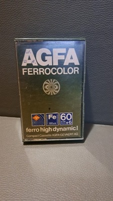 Kaseta magnetofonowa AGFA Ferrocolor I 60