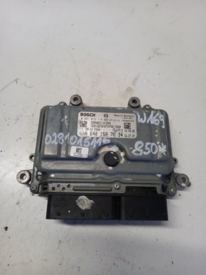 Блок керування бортовий комп'ютер двигуна w169 0281015116 фото №1