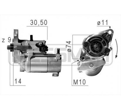 ERA MESSMER STARTERIS TOYOTA 