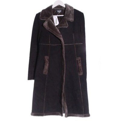 Futrzany płaszcz Rozm. EU 40 czarny Pelt Coat