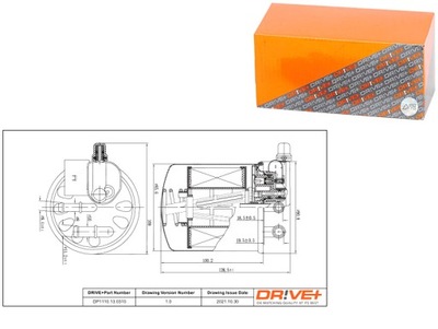 FILTRO COMBUSTIBLES MERCEDES DIESEL 3.0 18- SP RINTER 4-T DRIVE+  