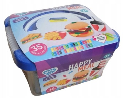 Ciastolina Zestaw kreatywny Ciastoliny Happy Meal Masa Plastyczna