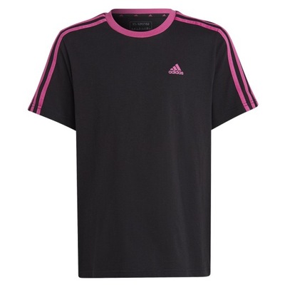 170 cm Koszulka adidas 3 Stripes BF girls Jr IC3640 czarny 170 cm