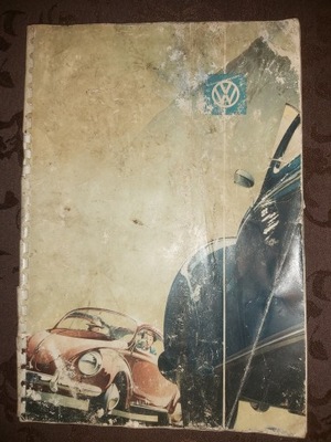 VW Garbus 1958 Prospekt folder broszura reklamowa 