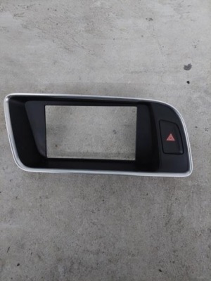 Audi q5 рамка mmi навігації 8r1857186p фото №1