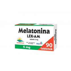 Melatonina LEK-AM 5 mg 90 tabletek