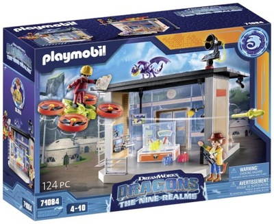 PLAYMOBIL DRAGONS SMOKI ICARIS LAB 71084