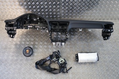 Консоль приборная панель кожа porsche 991 lift фото №1