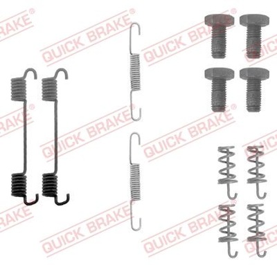 HART 223482 ЗАМЕНИТЕЛЬ QUICK BRAKE 0622 КОМПЛЕКТ МОНТАЖ КОЛОДОК HAMULC BMW,MERC