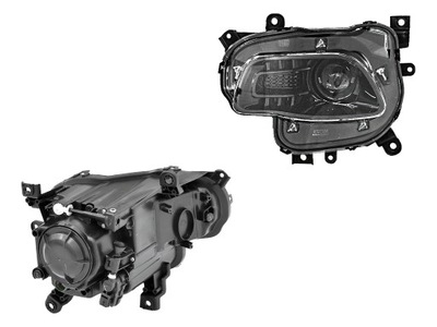 Jeep cherokee kl 2014-2018 фара лампа ліва 68102847ae фото №1