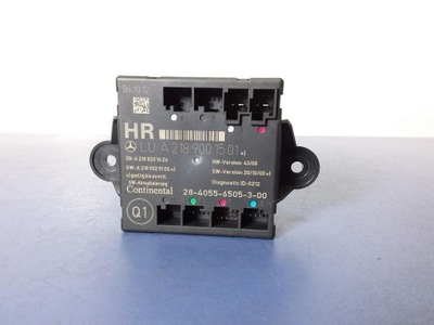 Mercedes e w212 модуль двері правий задня a2189001501 фото №1