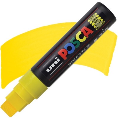 Marker z farbą plakatową Posca PC-17K, żółty, Uni