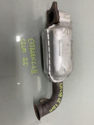Катализатор citroën c3 iii sx 9822117480 23683658 1.2l 60kw 2021 фото №1