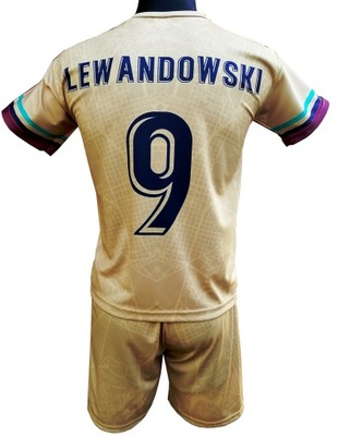 Komplet piłkarski Lewandowski Barcelona :: 140 cm