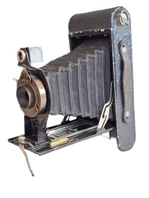 Aparat mieszkowy Kodak No 2-C Autographic Brownie. 1917 rok