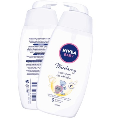 NIVEA BABY SZAMPON DLA DZIECI MINCELARNY od 1 dnia S