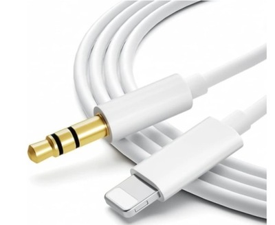 Kabel Kabel Apple Lightning do 3.5 AUX Audio 1 m