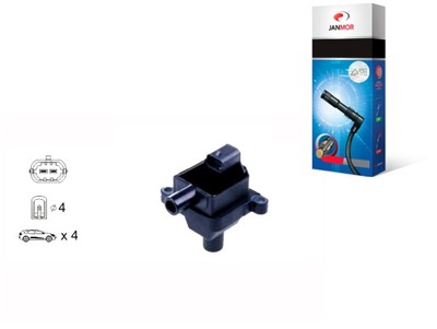 Котушка запалювання janmor фото №1